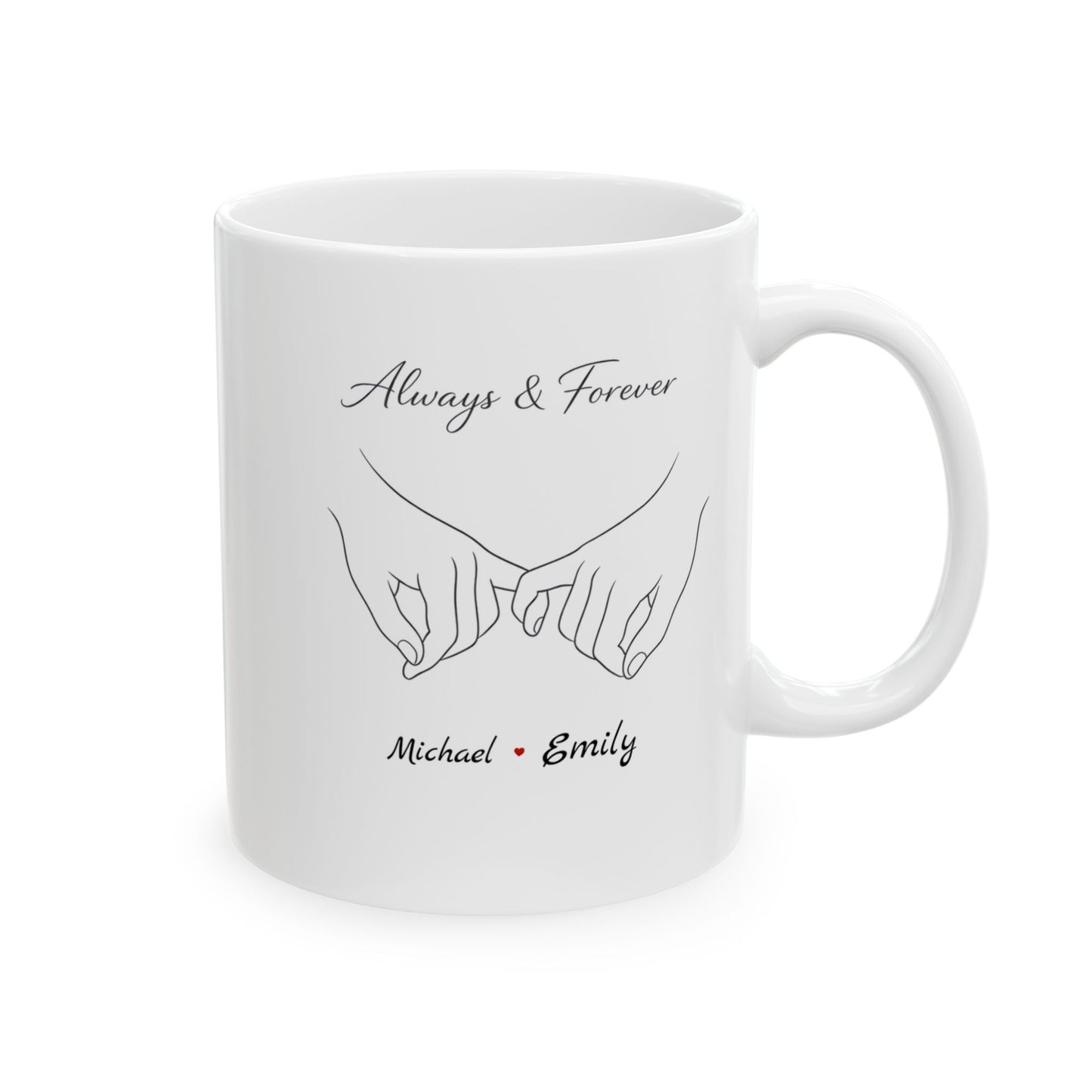 Always & Forever – Personalized Mug