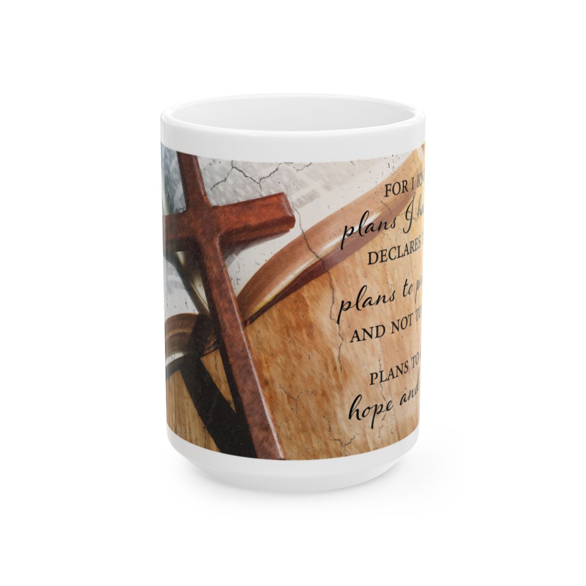 “For I Know the Plans I Have for You” Scripture Mug