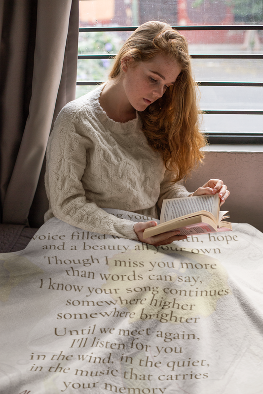 Heaven Needed Your Voice – Personalized Musician Memorial Blanket