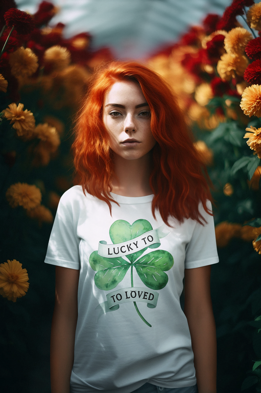 Lucky to Be Loved – St. Patrick’s Day T-Shirt