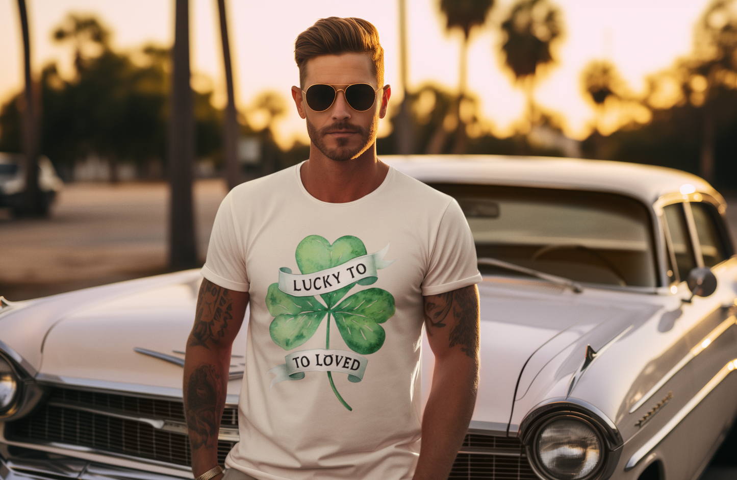 Lucky to Be Loved – St. Patrick’s Day T-Shirt