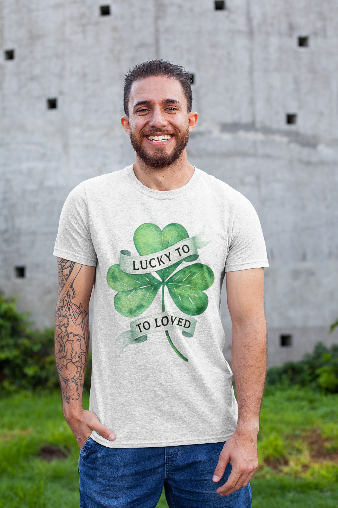 Lucky to Be Loved – St. Patrick’s Day T-Shirt