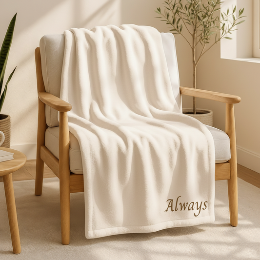 Always — Quiet Comfort Fleece Blanket