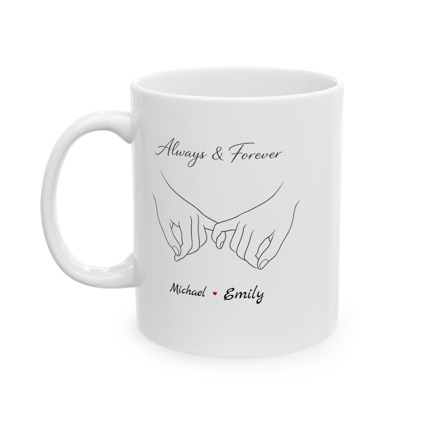 Always & Forever – Personalized Mug