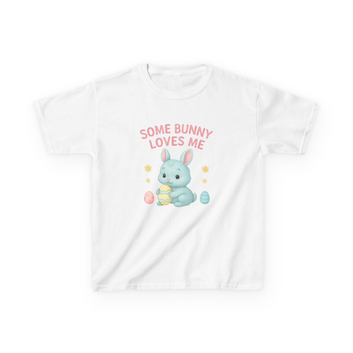 Kids Easter T-Shirt – “Some Bunny Loves Me”