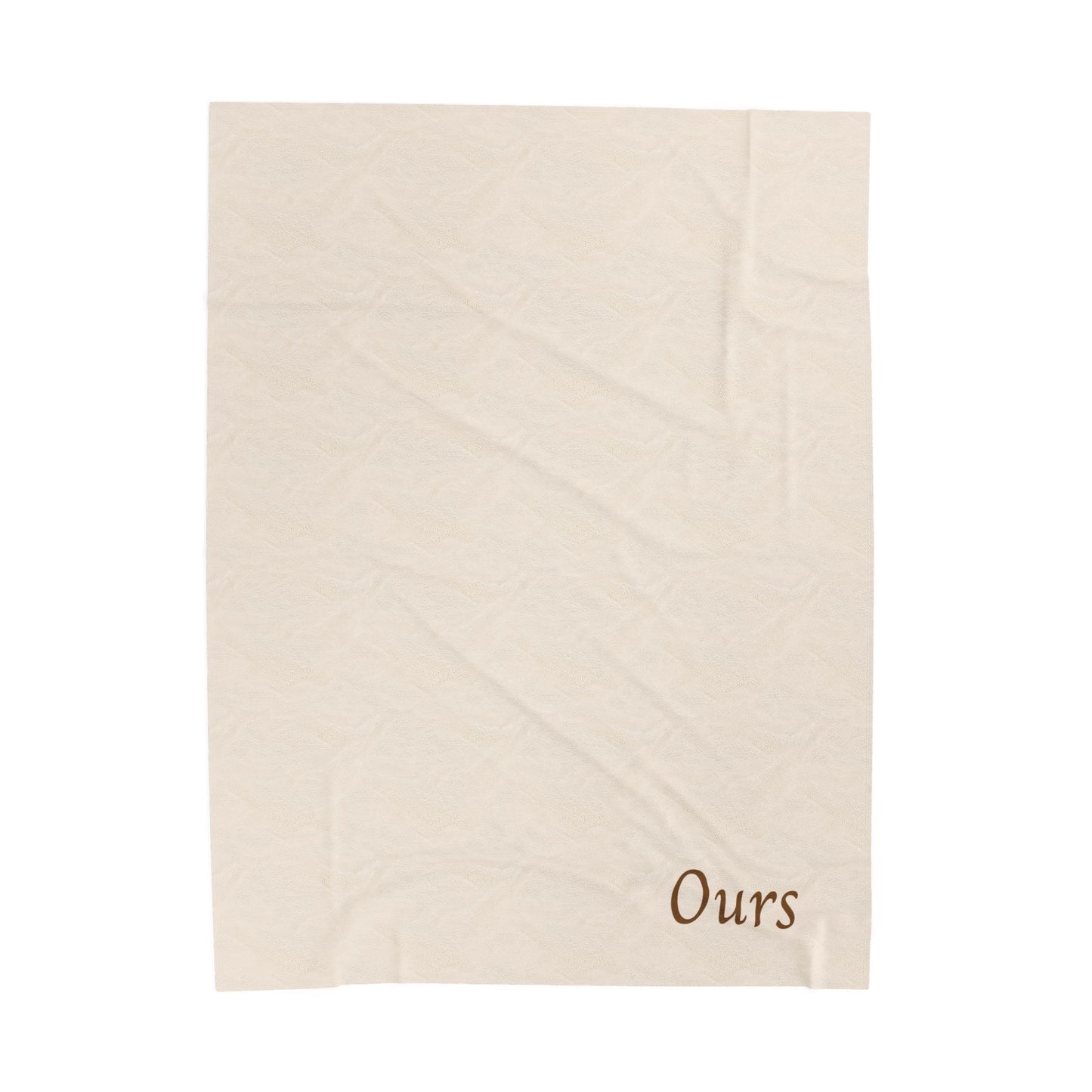 Ours — Quiet Comfort Fleece Blanket